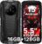 DOOGEE Fire 3 Pro Android 15 Rugged Phone,16GB+128GB/2TB Octa-Core Rugged Smartphone,8350mAh/18W,5.5″ HD+ IPS Gaming Phones,16MP Camera,IP68/IP69K Waterproof Phone,Widevine L1/NFC/Face ID/GPS